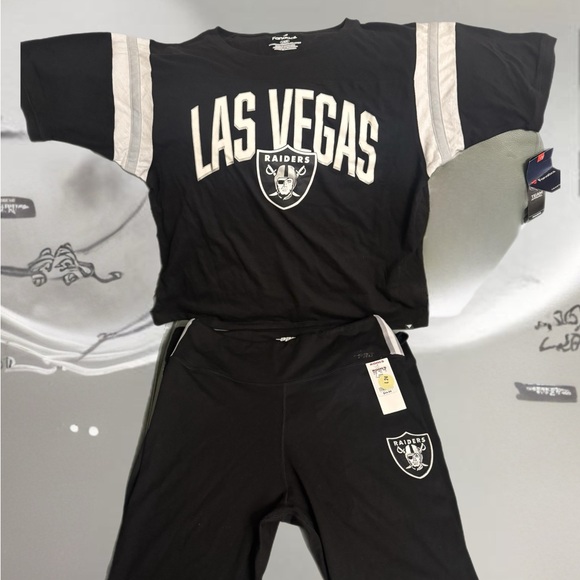 Pants - Las Vegas Raiders Black Women's Jumpsuit